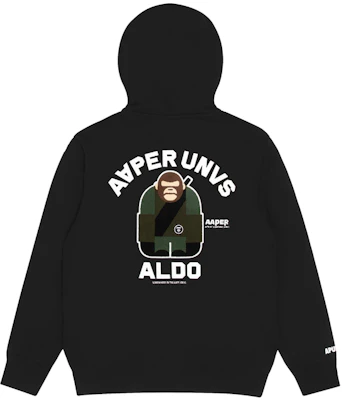AAPE FW22 Cartoon Print Fleece Sweatshirt Ape Troop Member Design AAPSWM3904XXJ Lookbook AAPE FW22 Cartoon Print Fleece Sweatshirt Ape Troop Member Design AAPSWM3904XXJ