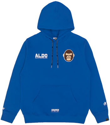 AAPE FW22 Cartoon Print Fleece Sweatshirt Ape Troop Member Design AAPSWM3904XXJ Shop AAPE FW22 Cartoon Print Fleece Sweatshirt Ape Troop Member Design AAPSWM3904XXJ