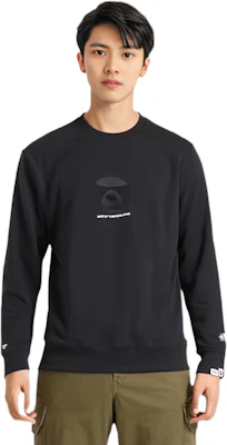 AAPE FW22 Casual Letter Print Crewneck Pullover Sweatshirt AAPSWM3977XXJ Shop AAPE FW22 Casual Letter Print Crewneck Pullover Sweatshirt AAPSWM3977XXJ