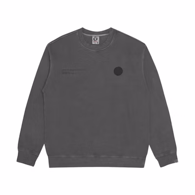 AAPE FW22 Embroidered Logo Crewneck Pullover Sweatshirt - Minimalist Style AAPSWM3898XXJ