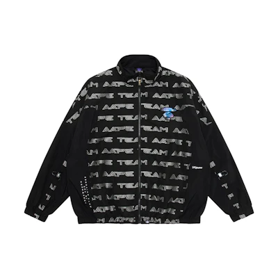 AAPE FW22 Letter Ape Face Patchwork Casual Jacket Men AAPLJM7537XXJ