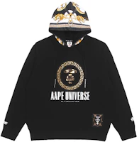 AAPE FW22 Letter Print Loose Fit Pullover Hoodie AAPSWM3880XXJ AAPE FW22 Letter Print Loose Fit Pullover Hoodie AAPSWM3880XXJ