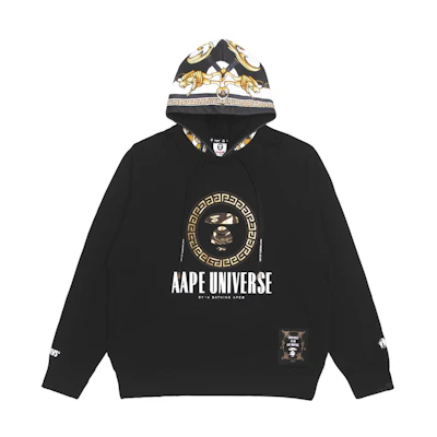 AAPE FW22 Letter Print Loose Fit Pullover Hoodie AAPSWM3880XXJ
