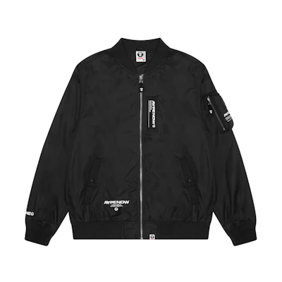 Aape FW22 Letter Print Outdoor Zip Pocket Casual Jacket . AAPLJM7528XXJ