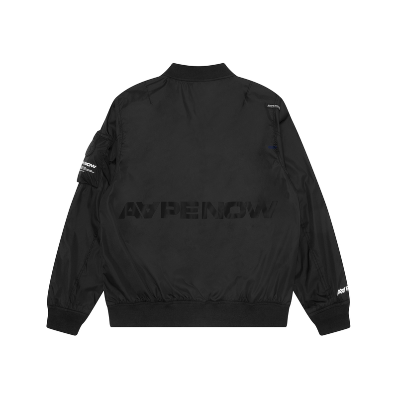 Purchase 아페 FW22 레터 프린트 야외용 지퍼 포켓 캐주얼 재킷. AAPLJM7528XXJ