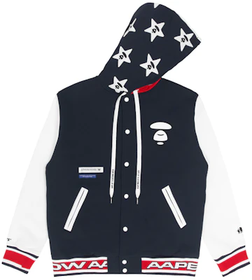 AAPE FW22 Star Face Graphic Hoodie Oversized Fleece Pullover AAPSWM3950XXJ Shop AAPE FW22 Star Face Graphic Hoodie Oversized Fleece Pullover AAPSWM3950XXJ