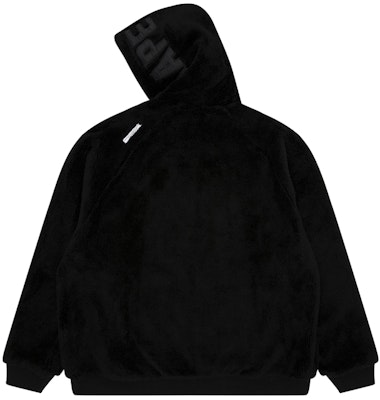 Aape FW23 블랙 리버시블 플러시 에이프 로고 후디. AAPSWMA370XXL Lookbook Aape FW23 블랙 리버시블 플러시 에이프 로고 후디. AAPSWMA370XXL