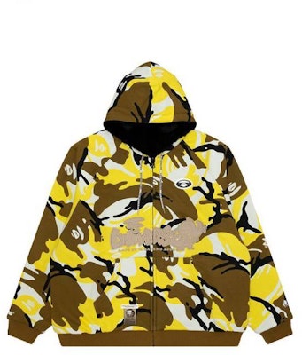 Aape FW23 블랙 리버시블 플러시 에이프 로고 후디. AAPSWMA370XXL Shop Aape FW23 블랙 리버시블 플러시 에이프 로고 후디. AAPSWMA370XXL