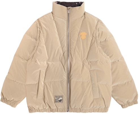 Aape Jaket Down Detach Monokrom FW23 dengan Lencana Wajah Ape. AAPDNM7603XXL Buy Aape Jaket Down Detach Monokrom FW23 dengan Lencana Wajah Ape. AAPDNM7603XXL