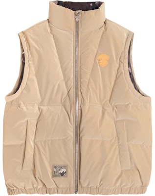 Aape Jaket Down Detach Monokrom FW23 dengan Lencana Wajah Ape. AAPDNM7603XXL Shop Aape Jaket Down Detach Monokrom FW23 dengan Lencana Wajah Ape. AAPDNM7603XXL