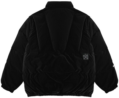 Aape Jaket Down Detach Monokrom FW23 dengan Lencana Wajah Ape. AAPDNM7603XXL Sizing Aape Jaket Down Detach Monokrom FW23 dengan Lencana Wajah Ape. AAPDNM7603XXL