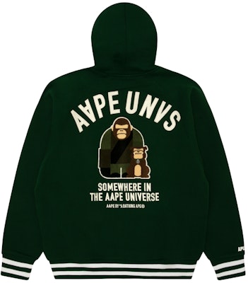 AAPE FW23 플리스 안감 루즈핏 후디 재킷. AAPSWMA345XXL Sizing AAPE FW23 플리스 안감 루즈핏 후디 재킷. AAPSWMA345XXL
