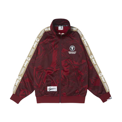 AAPE FW23 Ape Face Badge Camo Letter Embroidered Sweatshirt Mens Casualwear. AAPSWMA374XXL