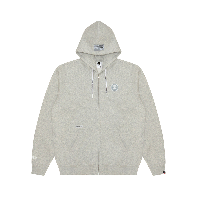 AAPE FW23 Ape Face Logo Patch Graphic Sweatshirt AAPSWMA314XAL