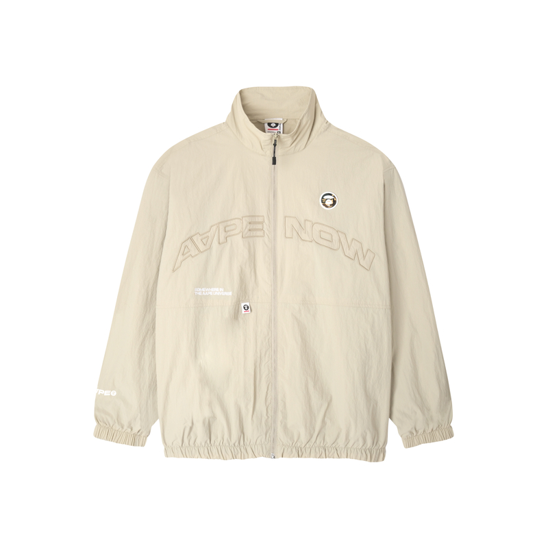 Details for AAPE FW23 Ape Face Patch Embroidered Casual Zip-Up Jacket AAPLJM7601XXL