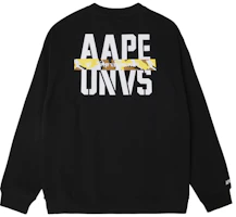 AAPE FW23 Camo Ape Logo Print Oversized Crewneck Sweatshirt - AAPSWMA323XXL AAPE FW23 Camo Ape Logo Print Oversized Crewneck Sweatshirt - AAPSWMA323XXL