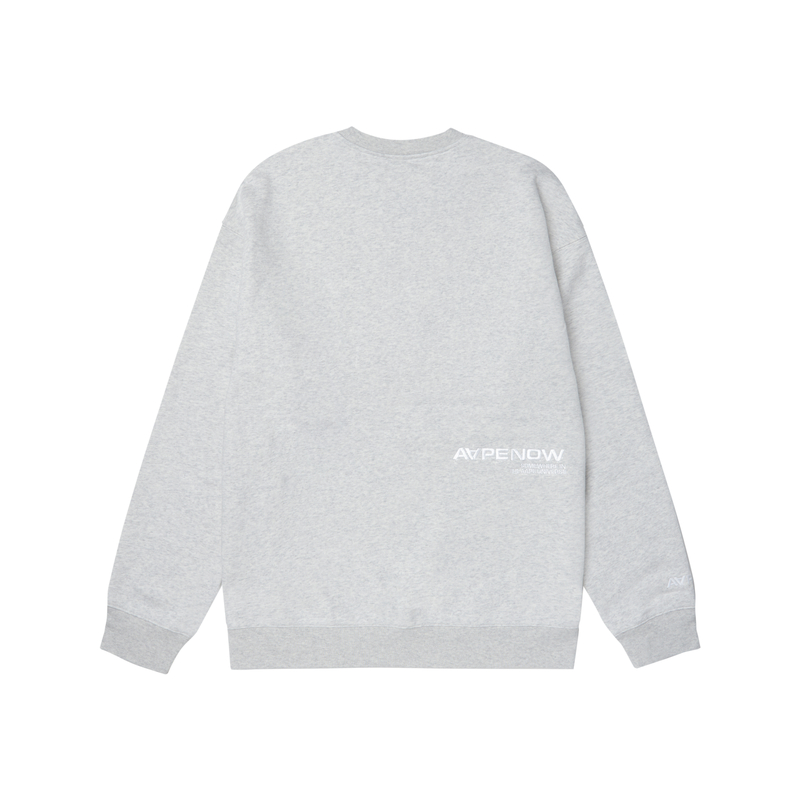 Lookbook AAPE FW23 猿人標誌刺繡字母圓領長袖衫 AAPSWMA306XAL