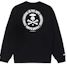 Buy AAPE FW23 Loose Fit Crewneck Sweatshirt with Ape Logo and Letter Print AAPSWMA324XXL