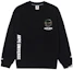 Lookbook AAPE FW23 Loose Fit Crewneck Sweatshirt with Ape Logo and Letter Print AAPSWMA324XXL