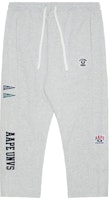 Aape FW23 Side-Snap Casual Pants Ape Logo White. AAPPTMA657XAL Aape FW23 Side-Snap Casual Pants Ape Logo White. AAPPTMA657XAL