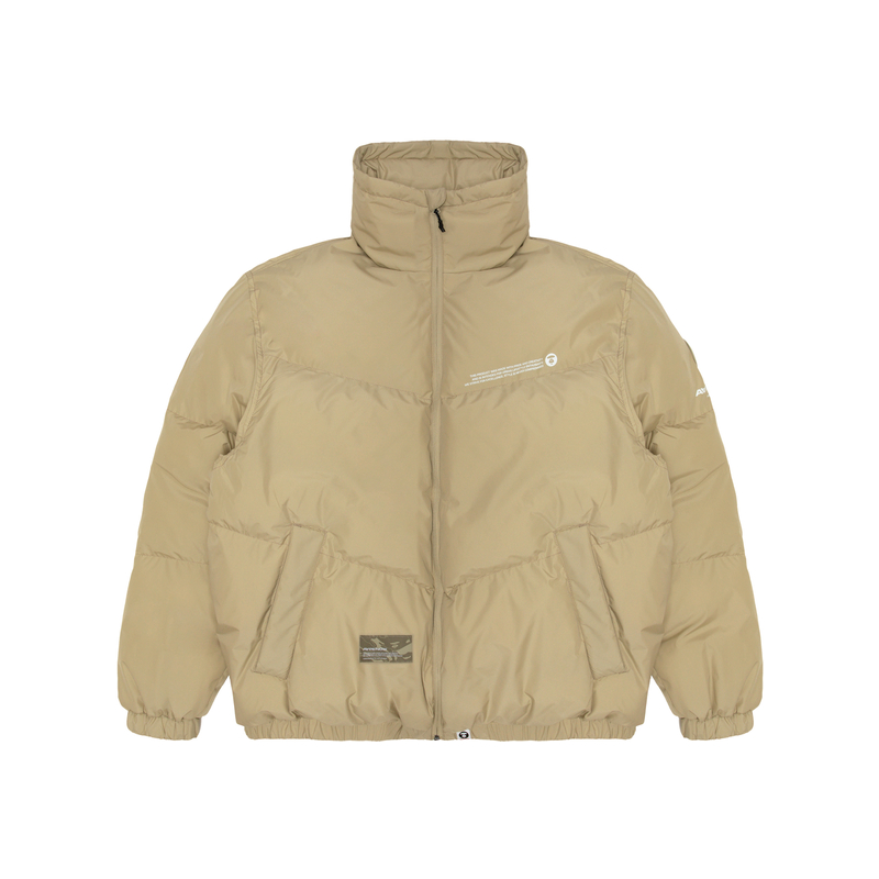 Order AAPE FW23 Solid Color Long Sleeve Jacket with Ape Logo and Letter Print AAPJKM7598XXL