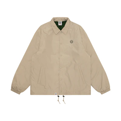 Aape FW24 Loose Fit Minimalist Ape Badge Jacket. AAPJKM7657XXN