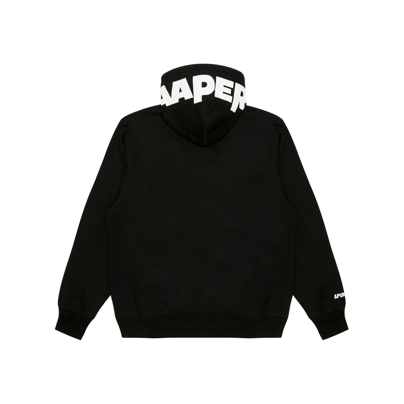 Lookbook AAPE FW24 Ape Emblem Graphic Pullover Hoodie for Men AAPSWMB378XXN