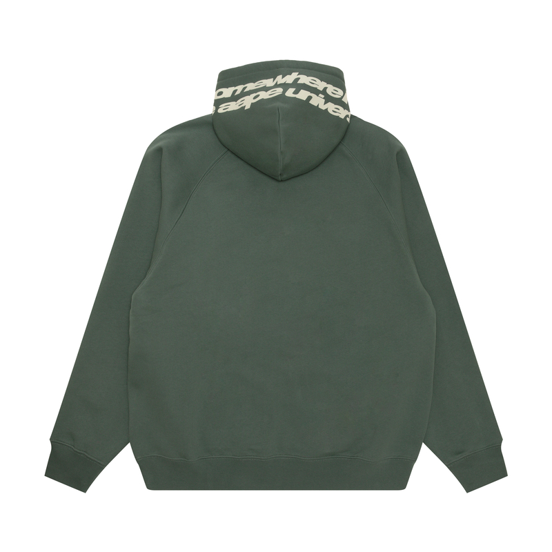 Aape FW24 Ape Face Badge Casual Hoodie for Men. AAPSWMB357XXN 圖 3