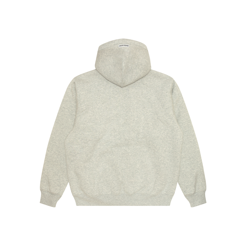 Aape FW24 Ape Face Badge Hoodie Jacket  Casual White Grey AAPSWMB332XAN 圖 3