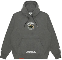 AAPE FW24 Ape Graphic Print Hoodie Grey AAPSWMB378XAN AAPE FW24 Ape Graphic Print Hoodie Grey AAPSWMB378XAN