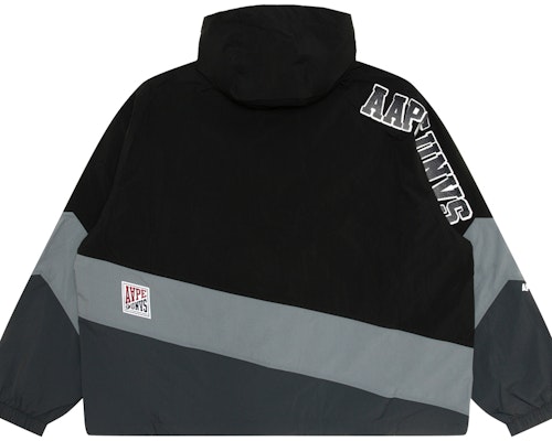 AAPE FW24 에이프 헤드 배지 로고 후드 재킷. AAPLJM7671XXN Lookbook AAPE FW24 에이프 헤드 배지 로고 후드 재킷. AAPLJM7671XXN