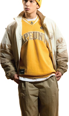 AAPE FW24 에이프 헤드 배지 로고 후드 재킷. AAPLJM7671XXN Sizing AAPE FW24 에이프 헤드 배지 로고 후드 재킷. AAPLJM7671XXN