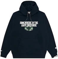 AAPE FW24 Ape Head Logo Oversized Hoodie Men AAPSWMB342XXN AAPE FW24 Ape Head Logo Oversized Hoodie Men AAPSWMB342XXN