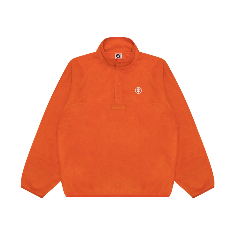 AAPE FW24 Ape Logo Half-Turtleneck Casual Sweatshirt AAPSWMB322XXN