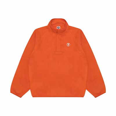 AAPE FW24 Ape Logo Half-Turtleneck Casual Sweatshirt AAPSWMB322XXN