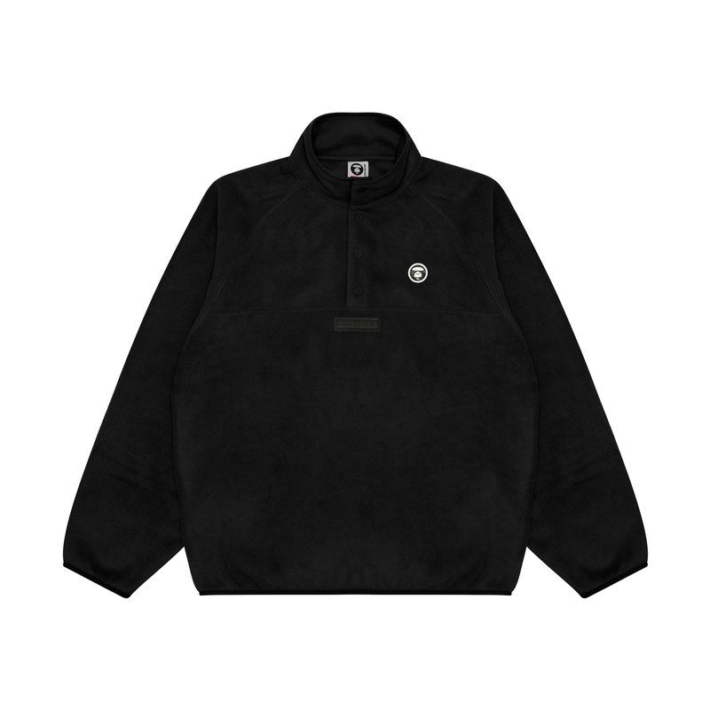 Order AAPE FW24 Ape Logo Half-Turtleneck Casual Sweatshirt AAPSWMB322XXN