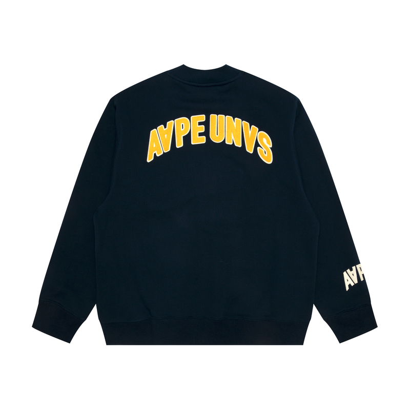 Lookbook AAPE FW24 男款猿人標誌寬鬆版長袖衛衣 AAPSWMC316XXN