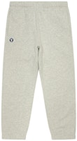Aape FW24 Ape Logo Patch Casual Pants White Grey AAPPTMB638XAN Aape FW24 Ape Logo Patch Casual Pants White Grey AAPPTMB638XAN