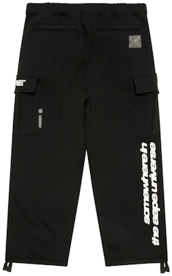 AAPE FW24 에이프 로고 패치 플리스 조거 팬츠 블랙. AAPPTMB643XXN Lookbook AAPE FW24 에이프 로고 패치 플리스 조거 팬츠 블랙. AAPPTMB643XXN