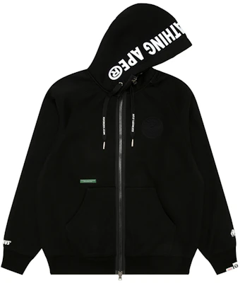 AAPE FW24 Hoodie Jaket Logo Ape Patch Warna Hitam AAPSWMC317XXN Buy AAPE FW24 Hoodie Jaket Logo Ape Patch Warna Hitam AAPSWMC317XXN