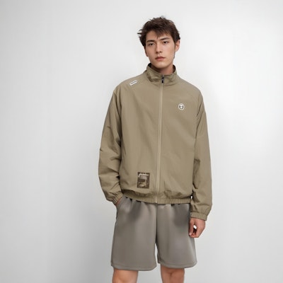 아페 FW24 로고 패치 남성 레글런 소매 집업 자켓 AAPLJM7663XXN Shop 아페 FW24 로고 패치 남성 레글런 소매 집업 자켓 AAPLJM7663XXN