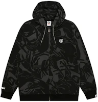 AAPE FW24 Camo Ape Face Loose Hoodie AAPSWMB326XXN AAPE FW24 Camo Ape Face Loose Hoodie AAPSWMB326XXN