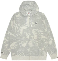AAPE FW24 Camo Loose Fit Pullover Hoodie Mens Grey AAPSWMB326XAN AAPE FW24 Camo Loose Fit Pullover Hoodie Mens Grey AAPSWMB326XAN