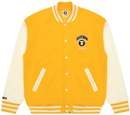 AAPE FW24 Colorblock Loose-Fit Ape Badge Sweatshirt AAPSWMB328XAN Purchase AAPE FW24 Colorblock Loose-Fit Ape Badge Sweatshirt AAPSWMB328XAN