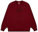 Buy AAPE FW24 Embroidered Letter Crewneck Casual Sweatshirt AAPSWMB320XXN