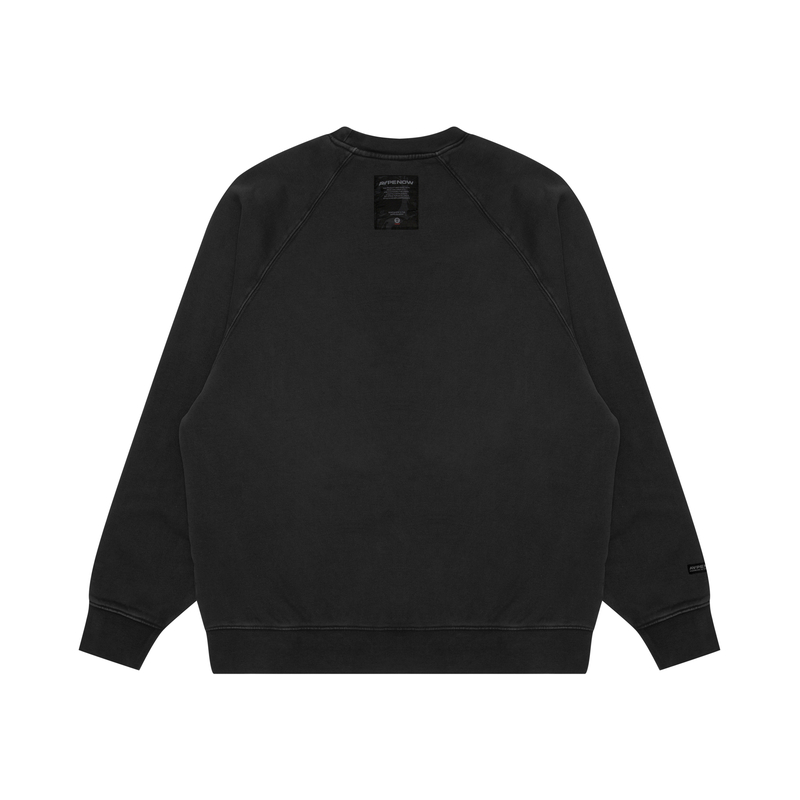 Lookbook AAPE FW24 Embroidered Letter Crewneck Casual Sweatshirt AAPSWMB320XXN