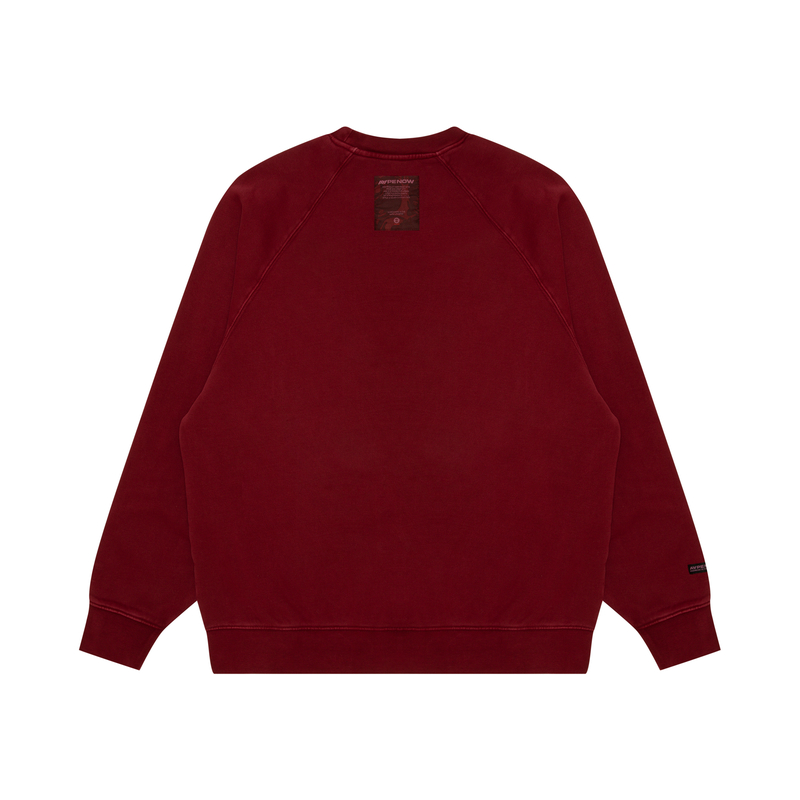 Purchase AAPE FW24 Embroidered Letter Crewneck Casual Sweatshirt AAPSWMB320XXN