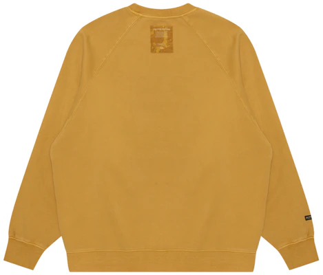 AAPE FW24 Embroidered Letter Crewneck Casual Sweatshirt AAPSWMB320XXN 2