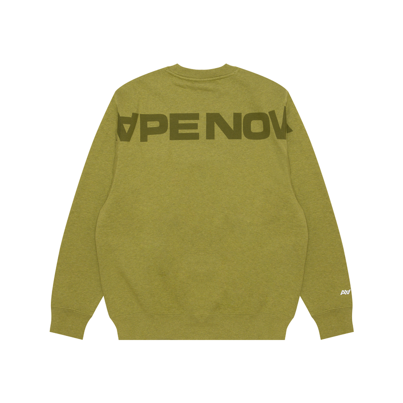 Lookbook AAPE FW24 心形猿標誌寬鬆版圓領衫 AAPSWMB321XBN