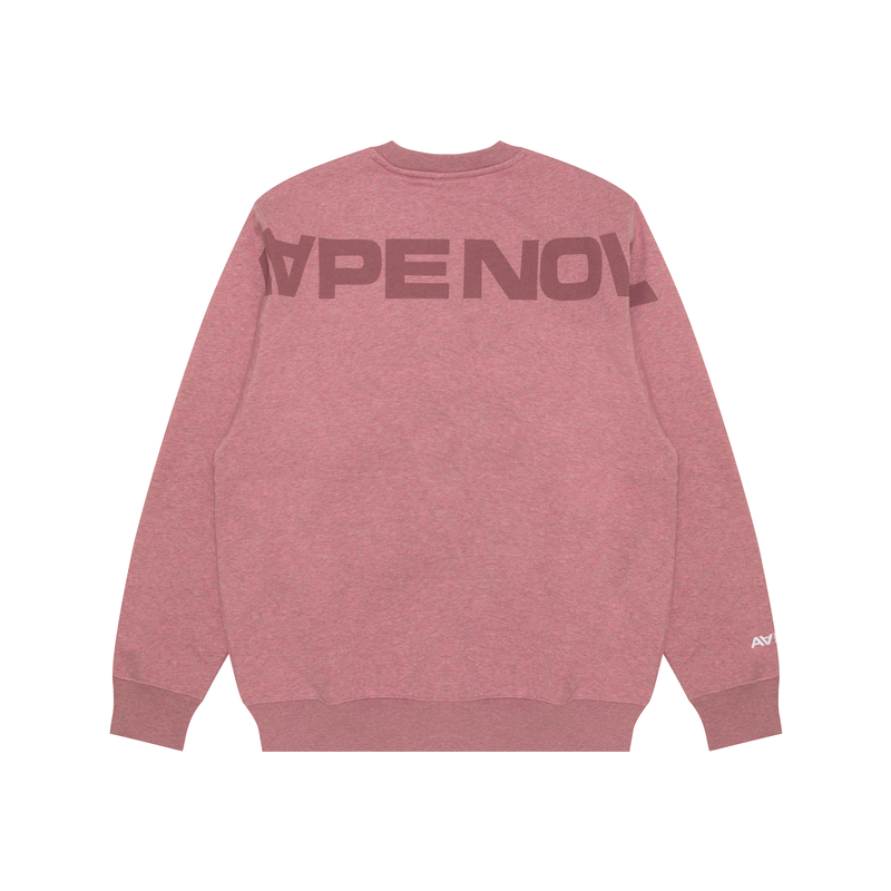 Details for AAPE FW24 心形猿標誌寬鬆版圓領衫 AAPSWMB321XBN